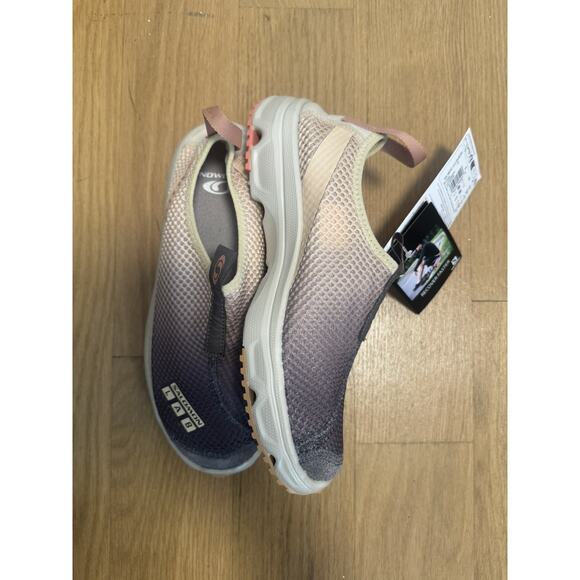 SALOMON RX MOC 3.0 Suede Shoes Plum Kitten/Cork/Hazelnut Size NWT MSRP: $110 - Picture 7 of 9